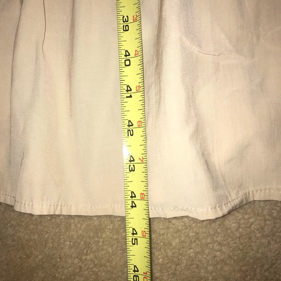 Boho cream colour lined dress - Picture 12 of 15